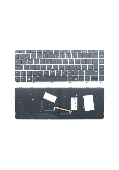Hp Elitebook 840 G3, 840 G4 Notebook Klavyesi Siyah Tr Işıklı / Kl0009ld