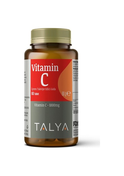 Talya Vitamin C İçeren Takviye Edici Gıda 60 Tablet
