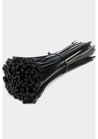 Kupa Cırt Kelepçe Siyah 4,8mm X 380 Mm Exra Kalite 100 Adet