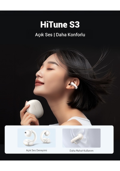 Ugreen Hitune S3 True Clip Kablosuz Kulak İçi Kulaklık