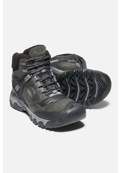 Keen Ridge Flex Mid Wp M-Magnet/Black - Su Geçirmez Erkek Bot - Siyah - 1024911 -