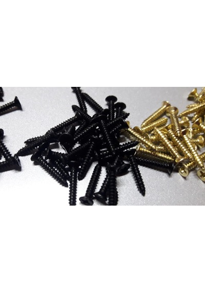 2.2X13 MM Çelik Vida 1000 Adet-Siyah