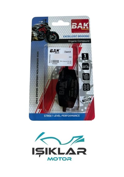Rks Freccia 150 Arka Fren Balata Boss Made İn Türkiye M003 Ibk0214