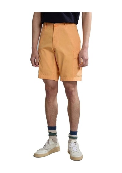 Napapijri N-nus Erkek Bermuda Şort - Np0a4g5ga571 Orange Mock A57