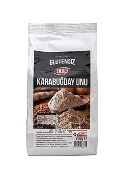 Glutensiz Çiğ Karabuğday Unu 750 Gr 0.25 KG