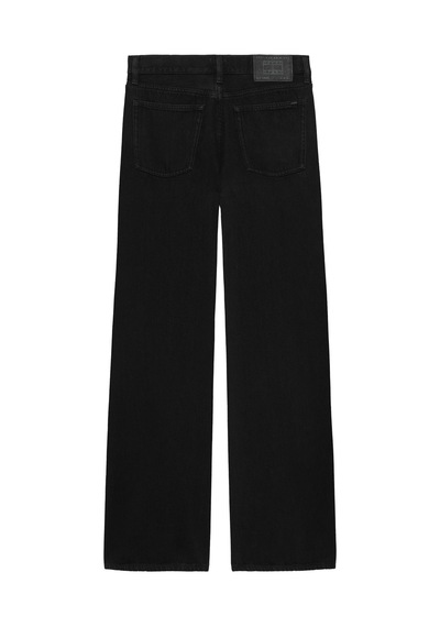 Tommy Hilfiger Kadın Orta Bel Düz Kesim Siyah Jean Eı4087-12755 Siyah