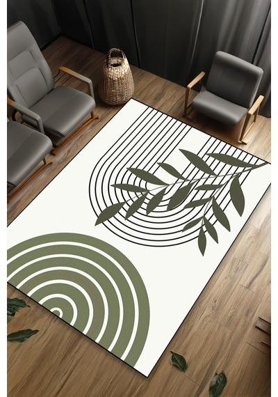 Bohem Yıkanabilir Kaymaz Taban Leke Tutmaz Salon Halısı Mutfak Halısı Ve Yolluk Bhmcrpt0030