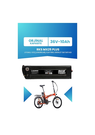 Rks Mx25 Plus Uyumlu 36v 10ah Güçlendirilmiş Batarya