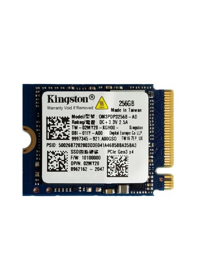 Kingston OM3PDP3256B-AD 256 GB PCIe NVMe M.2 2230 SSD