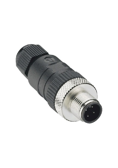 Sl012-m05s M12 Düz 5 Pinli Erkek Konnektör 3'lü Paket