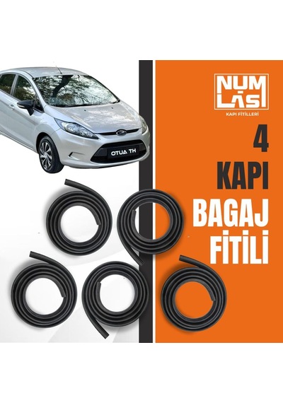 Ford Fiesta 2008-2019 4 Kapı + Bagaj Fitili-a Kalite-numlas-nm6640