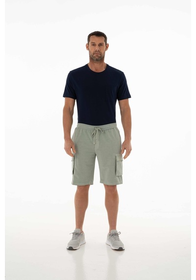 AR-MA Arma Erkek Regular Fit Kargo Cepli Parça Boyama Şort 001