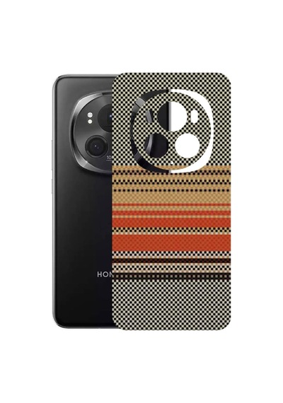 Kapps Honor Magic 6 Pro İle Uyumlu Rainbow Serisi Premium Arka Kapak Kaplama Kenarlar Yoktur 09914882