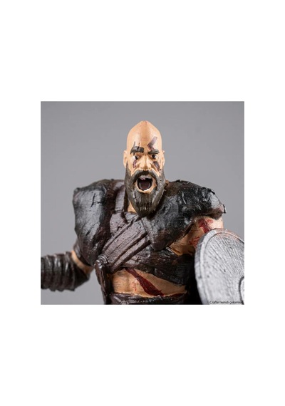 Kratos God Of War Koleksiyonluk El Boyaması Pla Figür 15 Cm