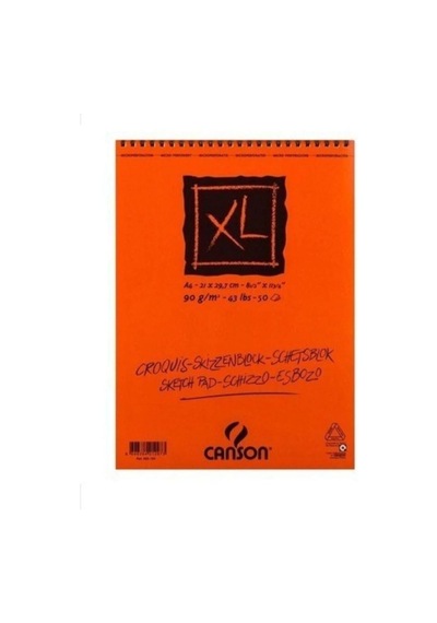 Croquis Xl Albüm 90gr Üsten Spiralli A4 50yp Resim Ve Çizim Blokları