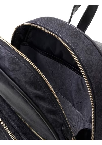 Guess Adrian Logo Kadın Sırt Çantası Twnb2168350 Siyah