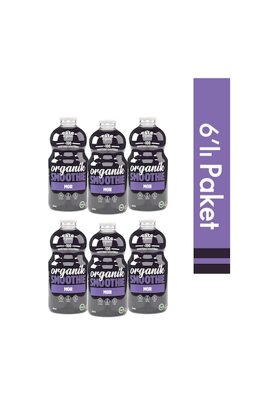6'lı Organik Mor Smoothie 946 Ml