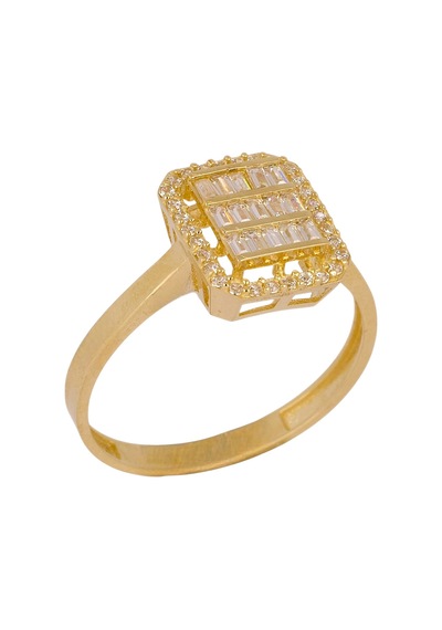 Cigold Tektaş Yüzük 14 Ayar Altın 1,93 Gr Oa-k21501028889