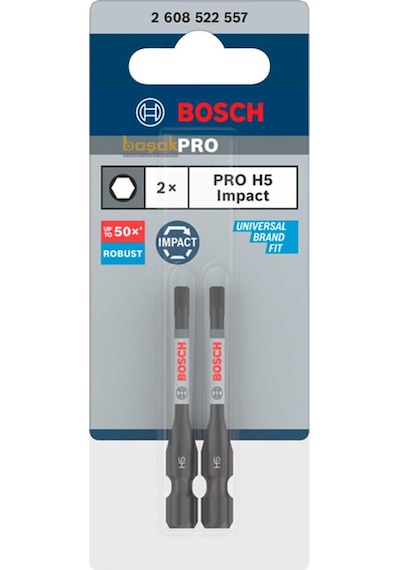 Bosch Pro Impact 5x55 Mm Allen Vidalama Ucu 2'li 2608522557