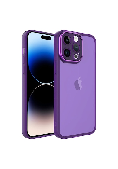 Apple Uyumlu iPhone 14 Pro Max Kılıf Kamera Korumalı Transparan Zore Post Kılıf