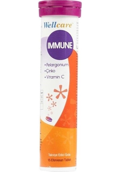 Wellcare Immune 15 Efervesan   Tablet