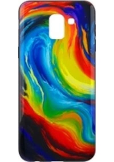 Nettech Samsung Galaxy J600 J6 Uyumlu Desenli Seri Arka Koruma