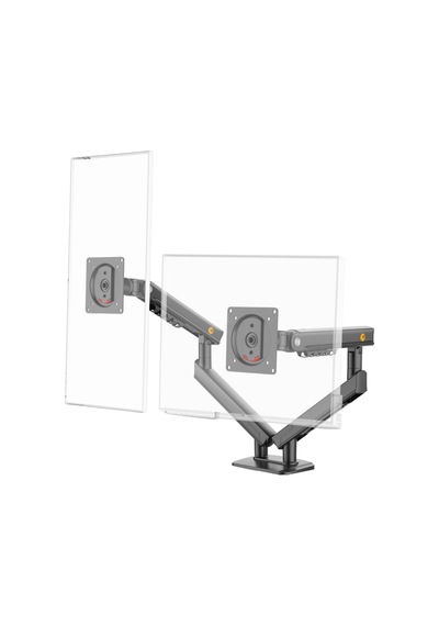 Lexroo North Bayou A5c 17-32 İnch Çift Kol 2-9 Kg Vesa Uyumlu Monitör Standı