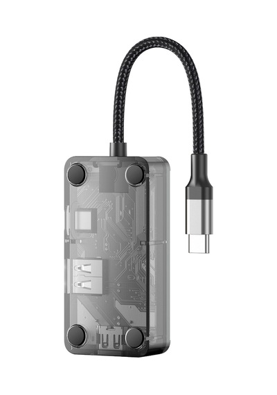 3'ü 1 Arada Type-c To Hdmı 4k Usb 3.0 Pd 100w Şarj Destekli Hub Adaptör