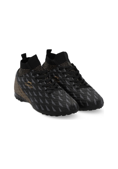Slazenger CAMILO Unisex Halı Saha Siyah Futbol Ayakkabısı