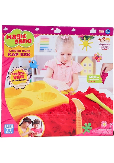 Magic Dough Cup Cake Kinetik Kum Oyunu