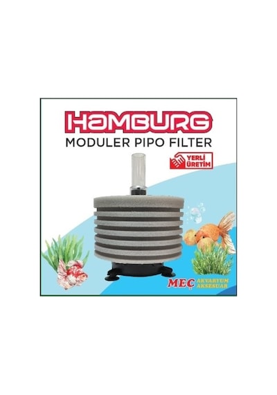 Hamburg Pipo Filtre Premium Akvaryum Filtrasyonu