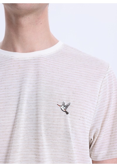 Fabrika Bej Erkek Relaxed T-shirt F6sm-tst 2101