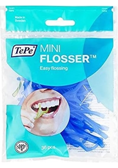Mini Flosser Diş İpleri, Çatallı