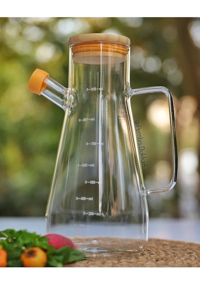 Paçi Masterchef Borosilikat Cam 900ml Yağdanlık