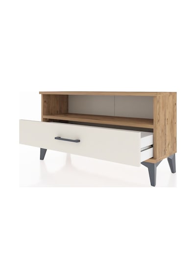 Arges Şifonyer Tek Raflı Tek Çekmeceli 88x30x48 Çam-aytaşı Atlas Çam