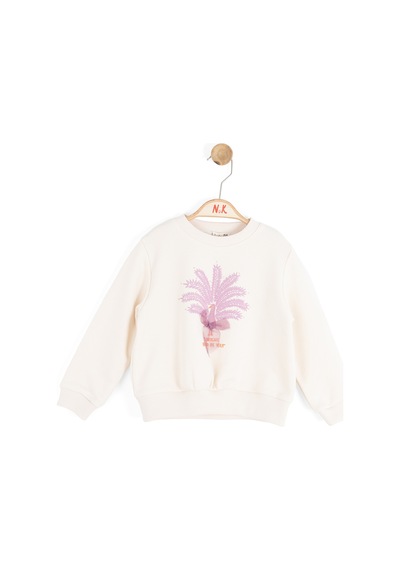 Xo Kids Kız Çocuk Sweatşirt 9-36 Ay 39625 Krem