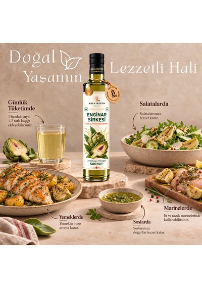 Bala Hatun Enginar Sirkesi 500ml