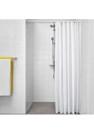 Ikea Bjärsen Duş Perdesi 180 X 200 Cm Beyaz