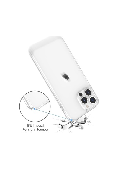 Iphone 13 Pro Uyumlu Şeffaf Yüksek Kalite Ve Koruyucu Kapak Şeffaf