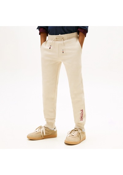 Tommy Hilfiger Monotype Print Graphic Çocuk Bej Eşofman Altı Kb0kb10167 Bej