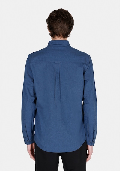 Colin's Colins Regular Fit Shirt Neck Düz Erkek Lacivert Uzun Kol Gömlek Cl1073845 Cl1073845 Q1.v2 Nav Lacivert