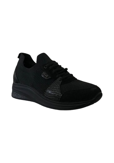 Forelli 54703-G Tazia Siyah Kadın Comfort Spor Ayakkabı Siyah