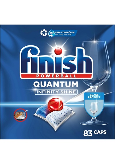 Quantum Infinity Shine 83 Kapsül Bulaşık Makinesi Deterjanı Tableti 1 X 83 Kapsül