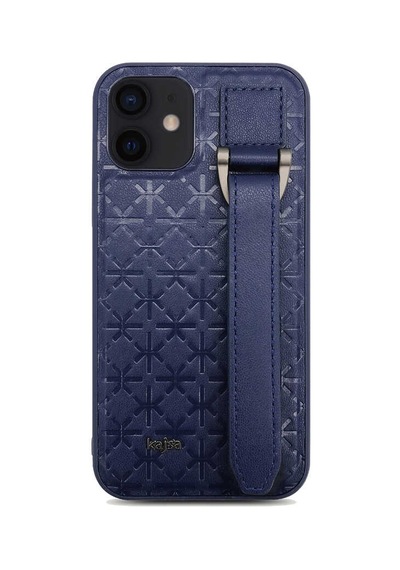 Kajsa Apple Uyumlu iPhone 12 Pro Kılıf Kajsa Neo Clasic Serisi Mono K Strap Kapak ZORE-216634