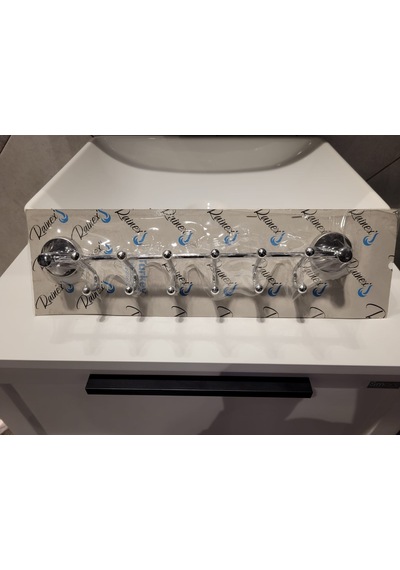 Raınex 6lı Metal Askı 38 Cm Çok Renkli