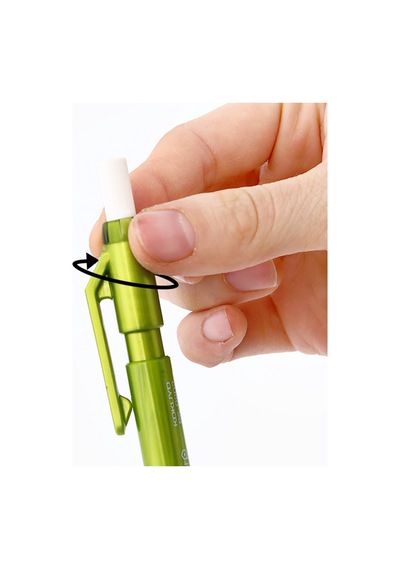 Kokuyo Enpitsu Sharp Type-s Mekanik Uçlu Kalem - Siyah Gövde 0.9 Mm