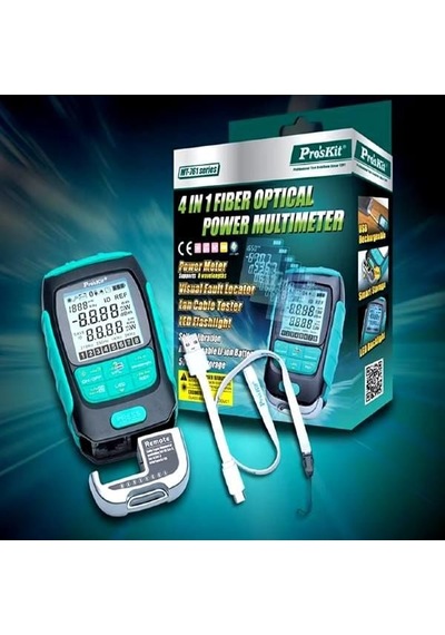 Proskit Mt-7616 Fiber Optik Güç Ölçer Kablo Test Cihazı