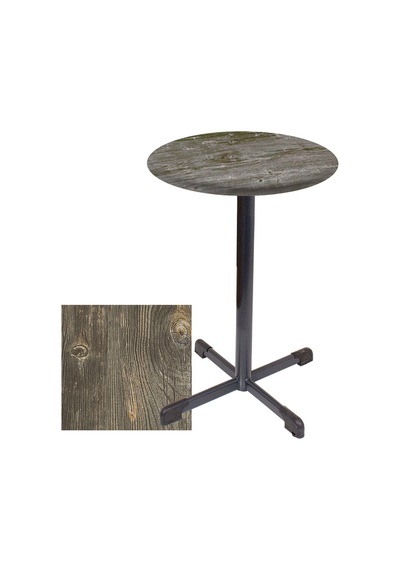 Bistro Masa Halley - Werzalit, Wermodin Ve Allzalit Tabla 70 Cm Çap - Old Pine Çok Renkli Bistro Masa Halley - Werzalit, Wermodin Ve Allzalit Tabla 70 Cm Çap - Old Pine Çok Renkli