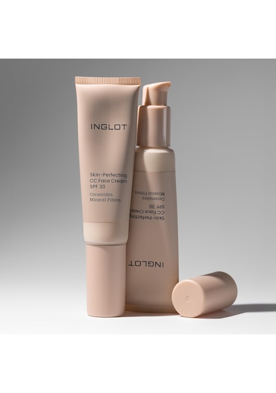 Inglot Cc Cream Spf 30 Cilt Tonu Eşitleyici Vegan Ten Kremi 501 Cc 501 Açık Ten