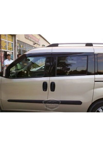 Fiat Doblo 2 2010-2020 Mugen Cam Rüzgarlığı Seti 4'Lü Ithal